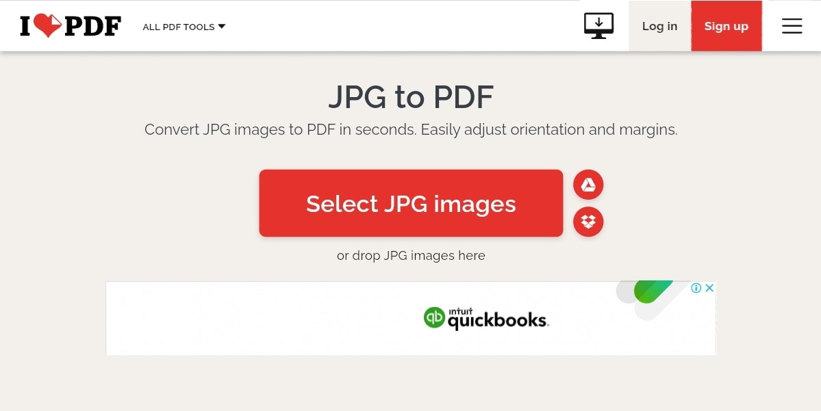 ajpg to pdf combiner_ ilovePDF