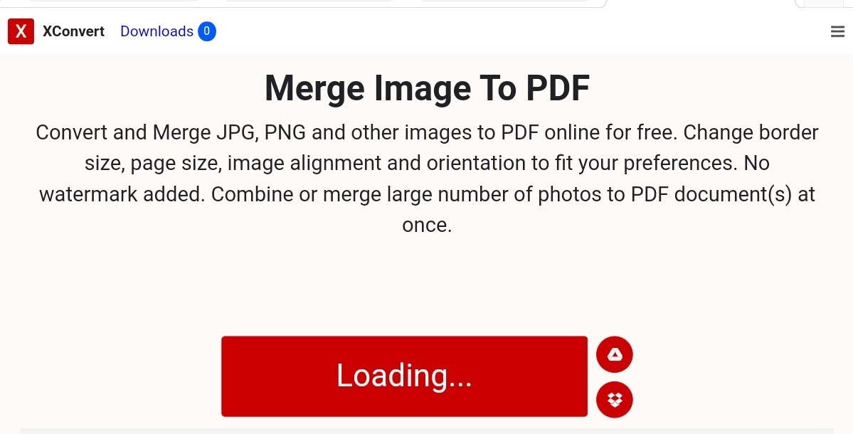 jpg to pdf combiner_XConvert