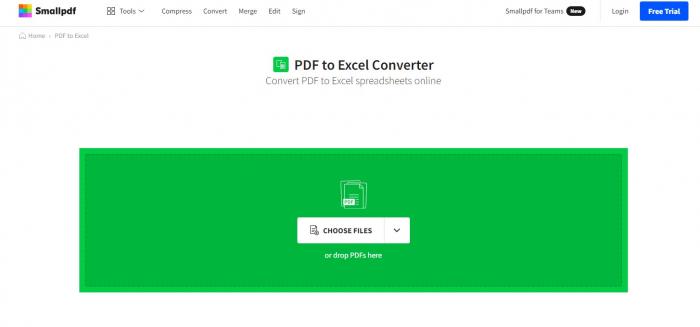 Best 7 Tools To Convert Pdf To Excel Spreadsheet 3309