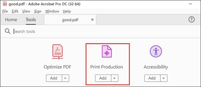 how to flatten a pdf in adobe_step1