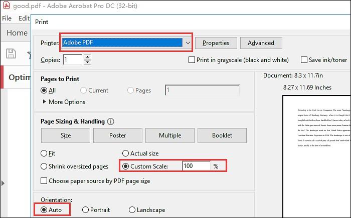 how to flatten a pdf in adobe_step2