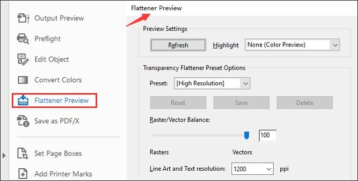 how to flatten a pdf in adobe_step3